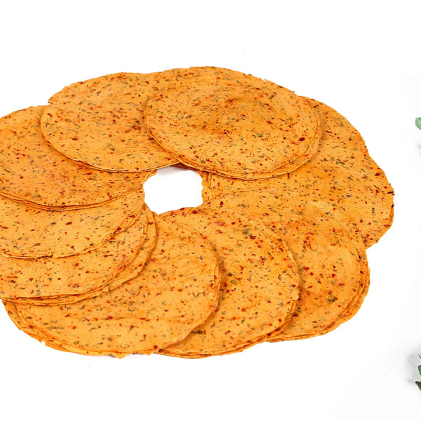 Special Chana Methi Papad