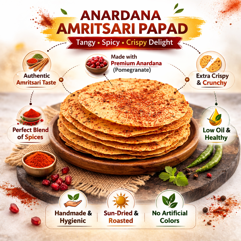 Amritsari Special Anardana Papad