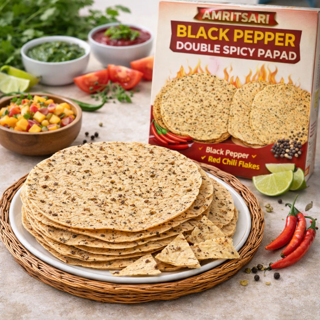 Special Amritsari Tej Masala Papad