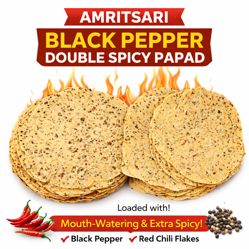 Special Amritsari Tej Masala Papad