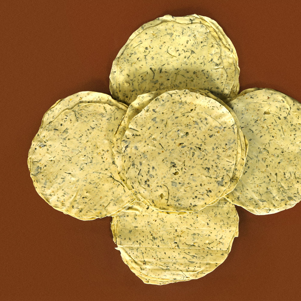 Special Methi Pudina Garlic Papad