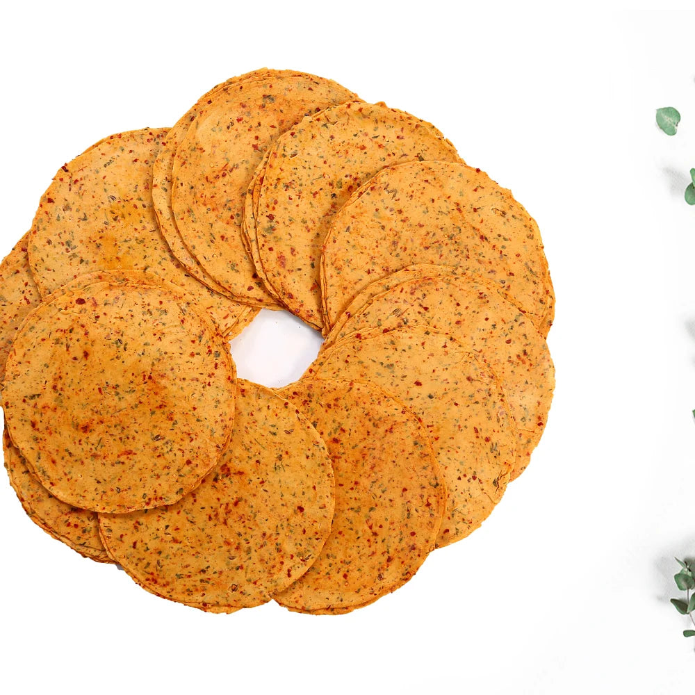 Special Chana Methi Papad