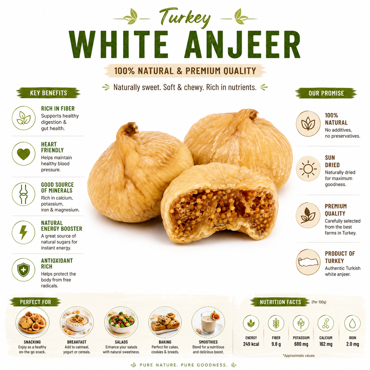 Royal Turkish White Anjeer