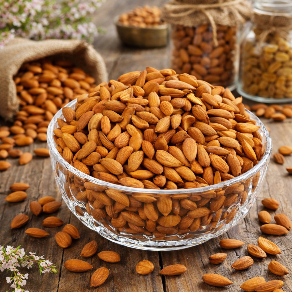 AFGANI Mamra Badam (Standard) Heirloom Badam Giri