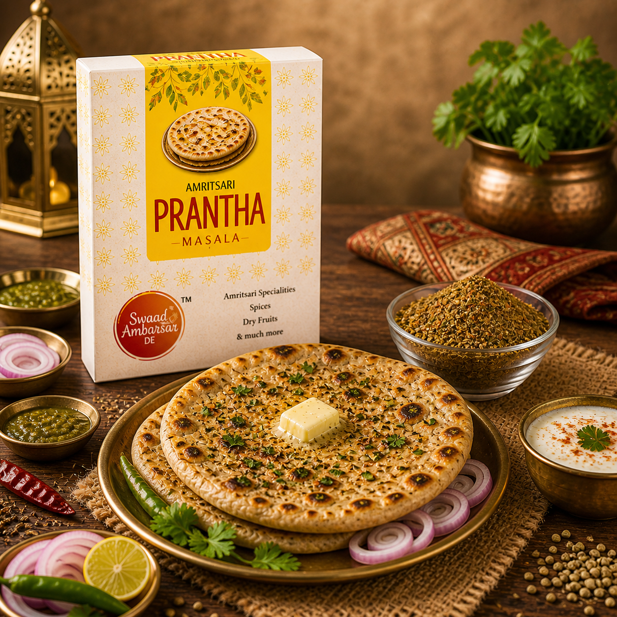 Amritsari Parantha Masala – Authentic Punjabi Dhaba Style Spice Blend