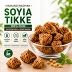 Mukand Wadiyan Soyia Tikke – 100% Pure | Gluten Free | Zero Maida | High Protein