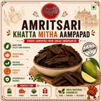 Amritsari Khatta Mitha Aampapad Authentic Sweet & Tangy Mango Delight